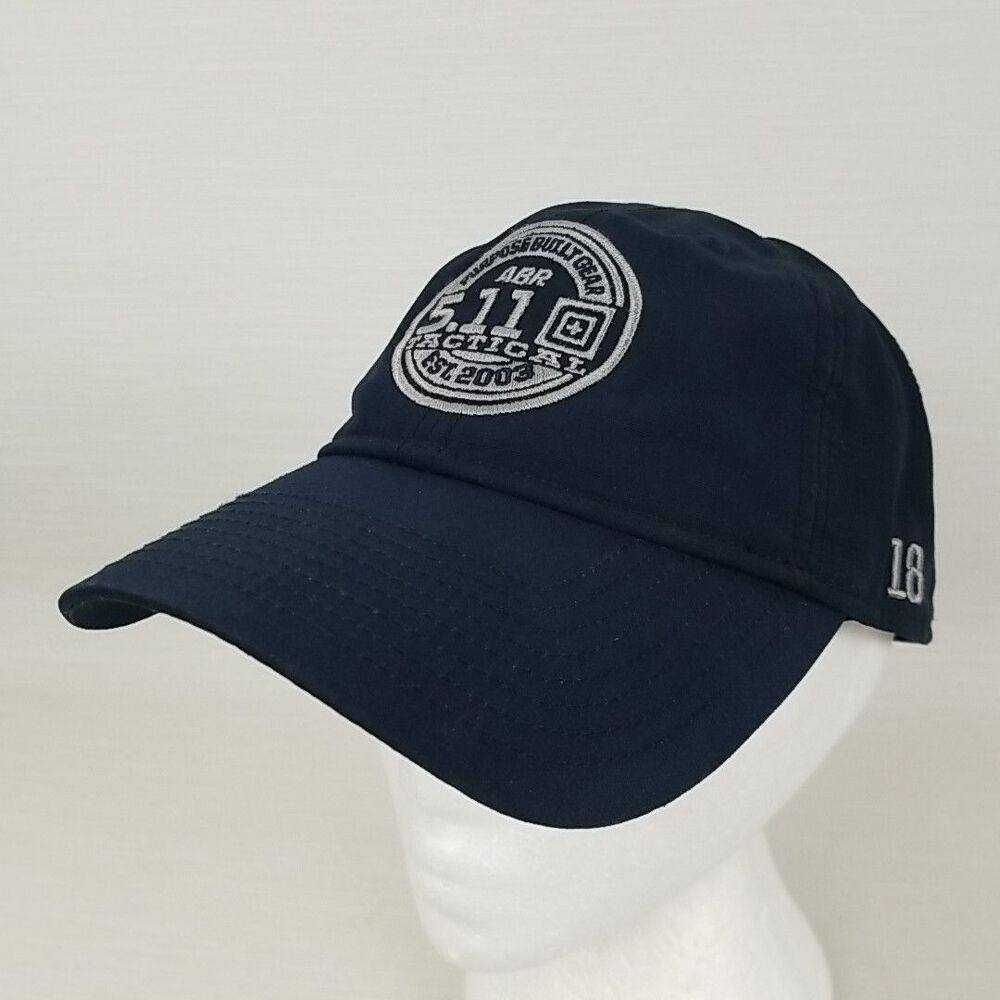 5.11 Tactical Snapback Hat Cap 2018 Navy Blue Strapback Patch Adjustable